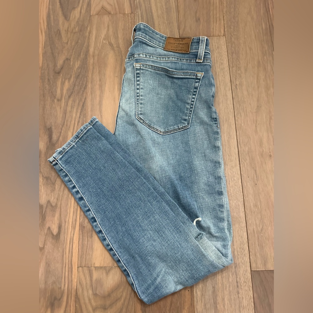 Lucky Brand Light Blue Straight Jeans